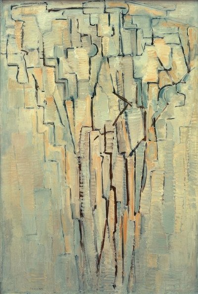 The Tree A by Piet Mondrian